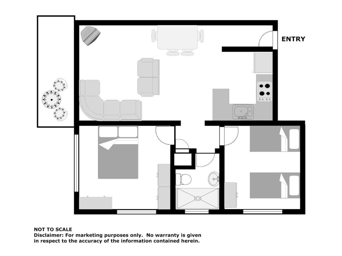 Bella Vista Unit 3 19 Shoal Bay Road 아파트 외부 사진